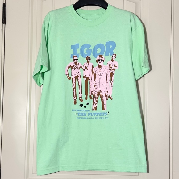 2019 IGOR “THE PUPPETS” T-SHIRT | TYLER THE CREATOR TOUR MERCH - Picture 1 of 4